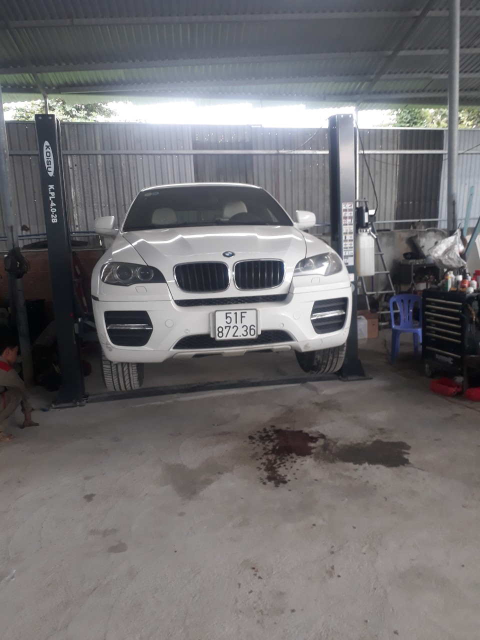 top 2 cầu nâng 2 trụ không cổng loại tốt giá rẻ