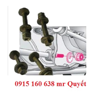 Ốc căn chỉnh góc Camber  cho góc đặt bánh xe: