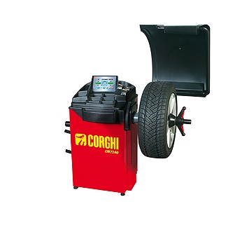 Thiết bị cân bằng lốp vi tính sử dụng con trỏ Laser