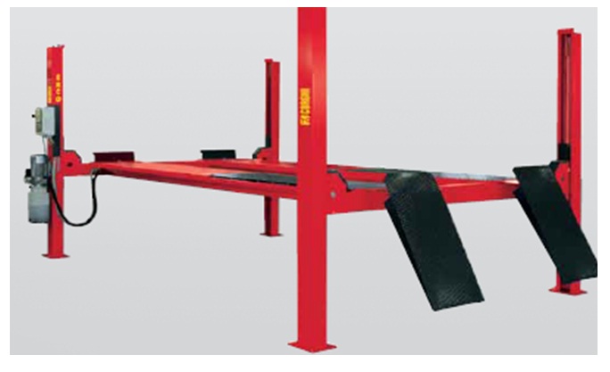 Cầu nâng 4 trụ thủy lực kiểm tra góc lái ERCO4004W CT 