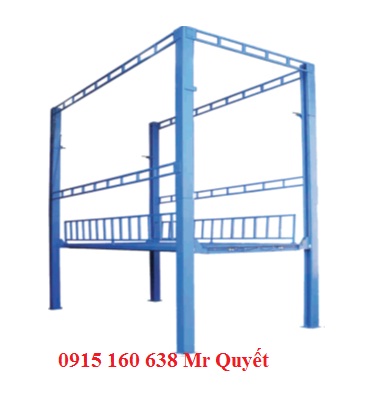 Cầu nâng vặn thăng 4 trụ 4P-4T