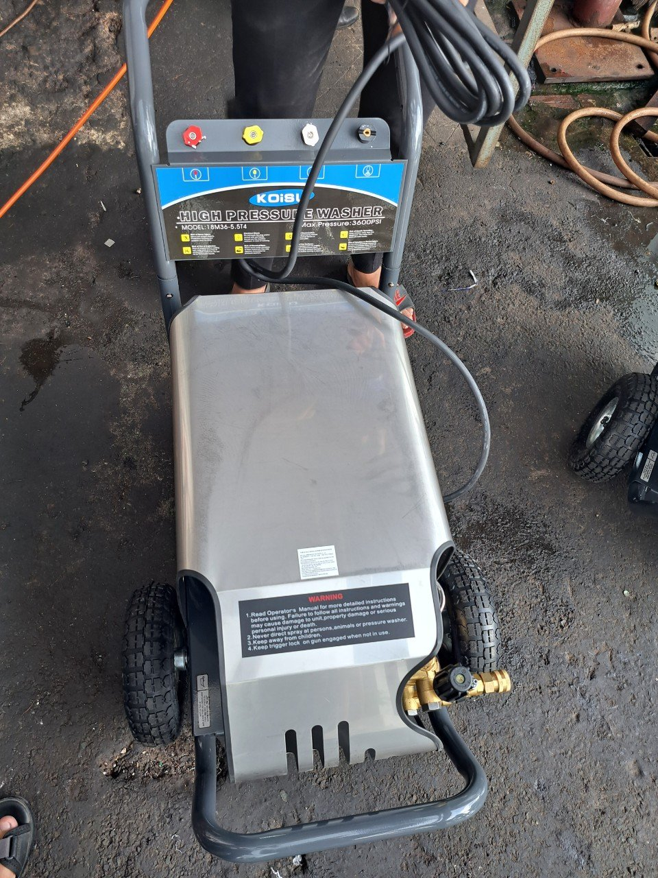 Máy rửa xe cao áp Koisu 18M36-7.5T4 