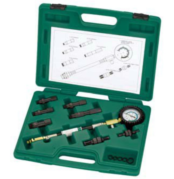 Dụng cụ kiểm tra áp suất động cơ xăng 0-20 bar (Hiển thị kim) Model: AI020052