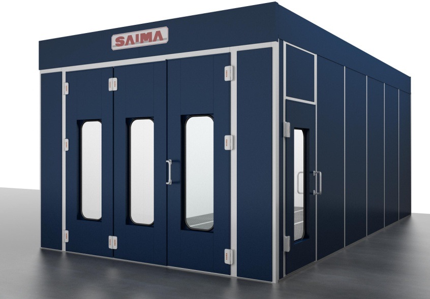 Phòng sơn sấy PRISMA đồng bộ Gốc nước & Gốc dầu kết hợp 