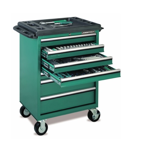 tủ đồ nghề 7 ngăn C-7DW104 160 chi tiết Jonnesway 